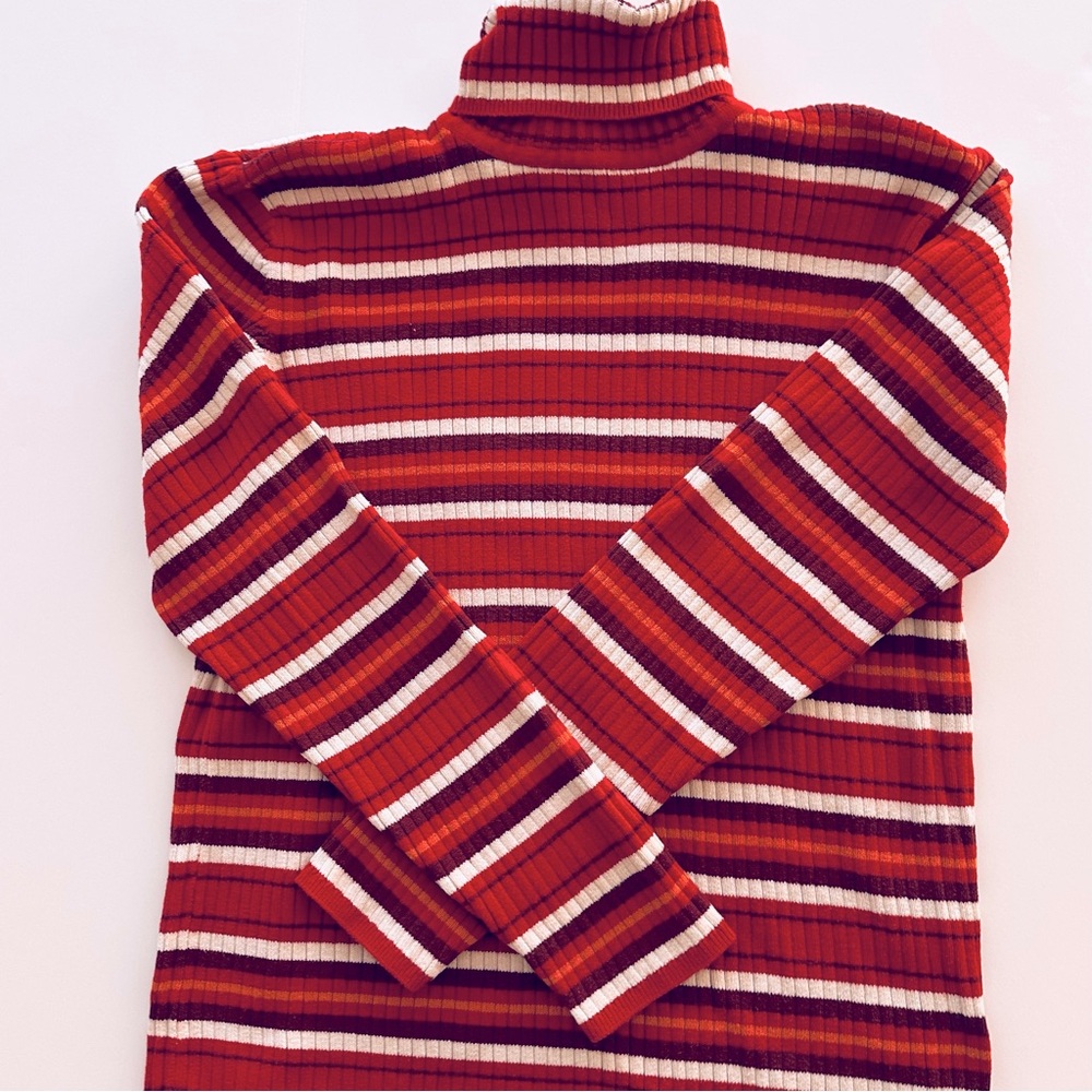 Talbots Cotton Turtleneck SZ L